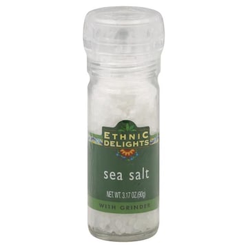 Ethnic Delights Sea Salt, with Grinder