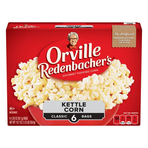 Orville Redenbacher's Popping Corn, Gourmet, Kettle Corn, Classic