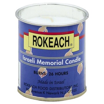 Rokeach Candle, Israeli Memorial