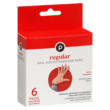 Publix Nail Polish Remover Pads, Regular