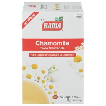 Badia Tea, Chamomile, Bags