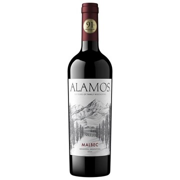 Alamos Malbec Argentina Red Wine 750ml