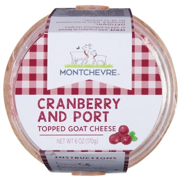 Montchevre Cranberry Port Topped Goat Cheese