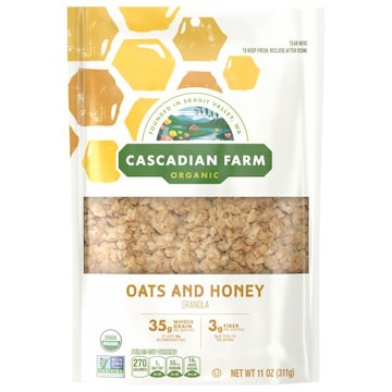 Cascadian Farm Organic Oats and Honey Granola