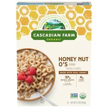 Cascadian Farm Organic Honey Nut O's Cereal