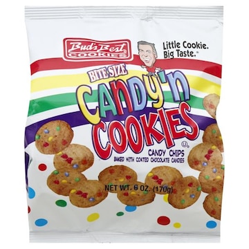 Bud's Best Cookies Candy 'N Cookies, Candy Chips, Bite Size
