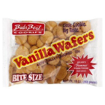 Bud's Best Cookies Wafers, Vanilla, Bite Size