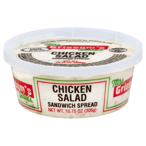Mrs Grissoms Salads Sandwich Spread, Chicken Salad Publix Super Markets