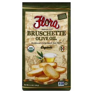 Flora Bruschette, Organic, Olive Oil