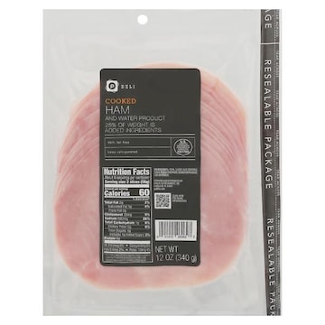 Publix Deli Cooked Ham, Presliced