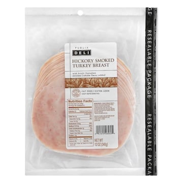 Publix Deli Smoked Turkey Breast, Presliced
