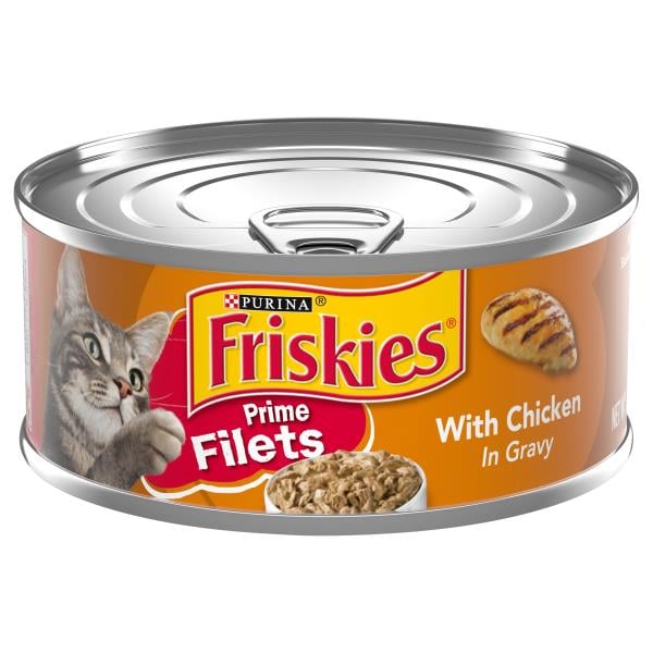 Friskies Cat Food, with Chicken in Gravy, Prime Filets | Publix Super ...