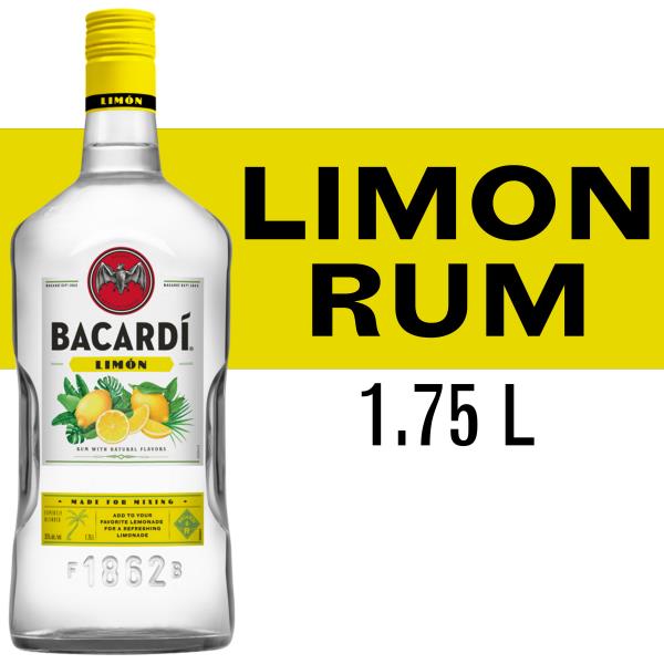 Bacardi Limon Citrus Flavored Rum | Publix Super Markets