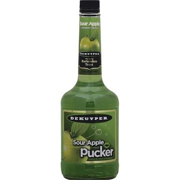 DeKuyper Schnapps, Sweet & Sour, Sour Apple Pucker