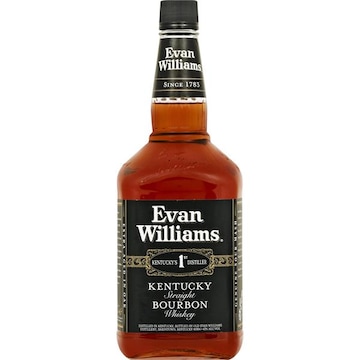 Evan Williams Black Label Straight Bourbon Whiskey