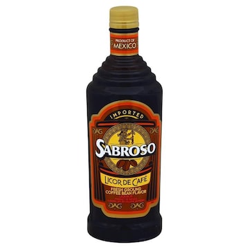 Sabroso Licor de Cafe Liqueur, Fresh Ground Coffee Bean Flavor