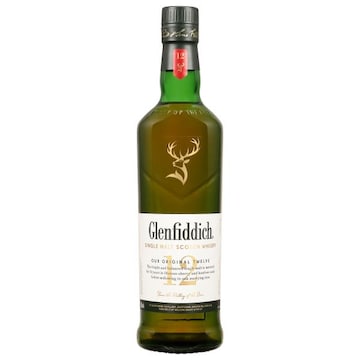 Glenfiddich Scotch Whisky, Single Malt, 12