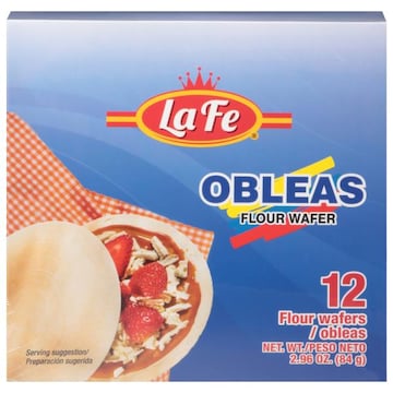 La Fe Flour Wafer, Obleas