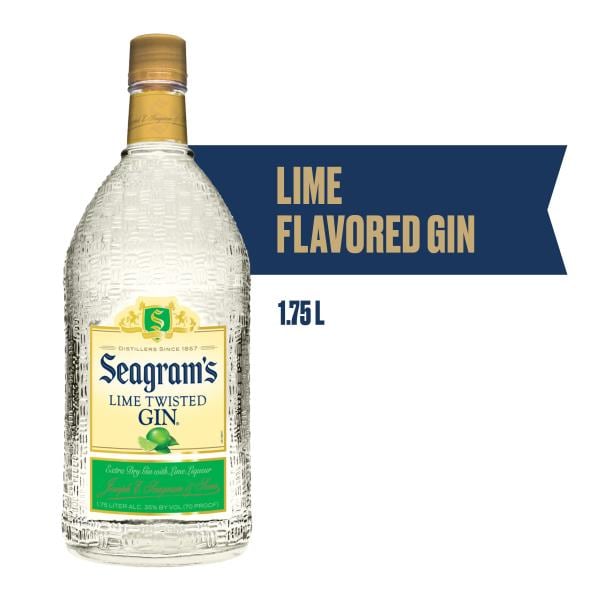Seagram's (PR) Twisted Lime Flavored Gin Publix Super Markets