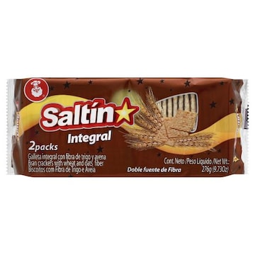 Saltin Crackers, Bran, with Wheat and Oats Fiber