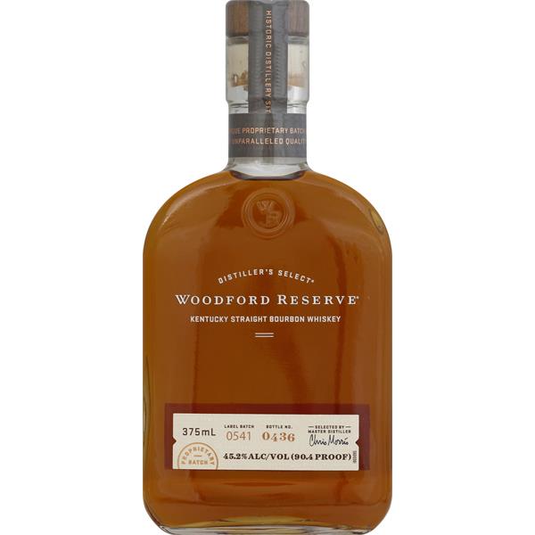 Woodford Reserve Bourbon Bourbon, Kentucky Straight Bourbon