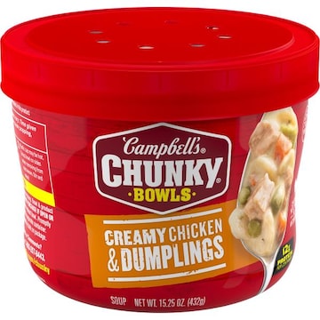 Campbell's® Chunky® Creamy Chicken and Dumplings Soup