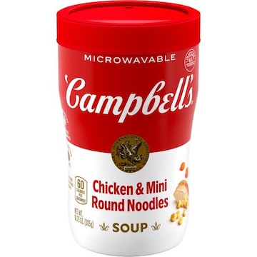 Campbell's® Sipping Soup, Chicken & Mini Round Noodle Soup