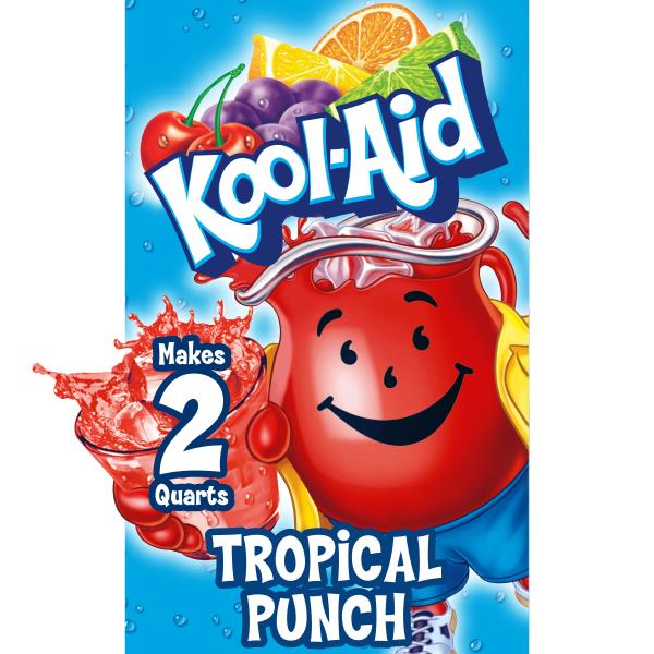 Kool-Aid Unsweetened Tropical Punch Powdered Soft Drink Mix