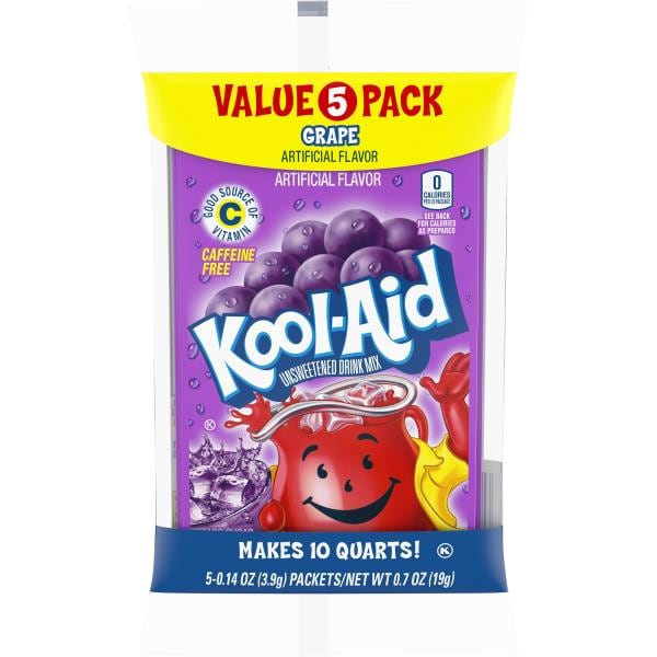 KoolAid Unsweetened Grape Powdered Soft Drink Publix Super Markets