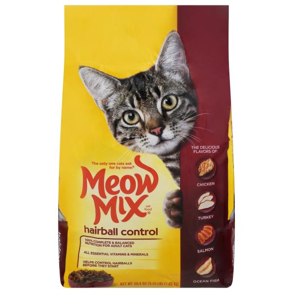 Meow Mix Cat Food Hairball Control Publix Super Markets