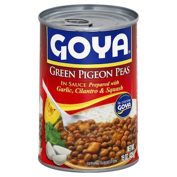Goya Pigeon Peas, Green, in Sauce