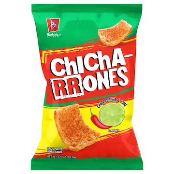 Barcel Chicharrones, Chili Pepper & Lime Flavored