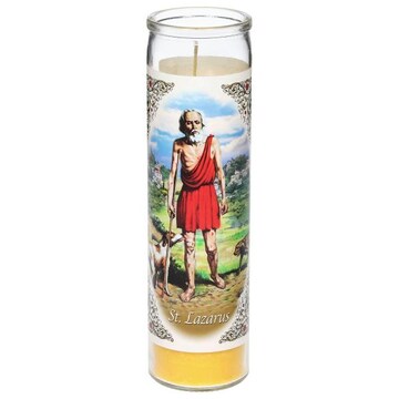 Hanna's Candle Company Candle, St. Lazarus, 8 Inch
