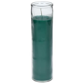Hanna's Candle Company Candle, Green, 8 Inch