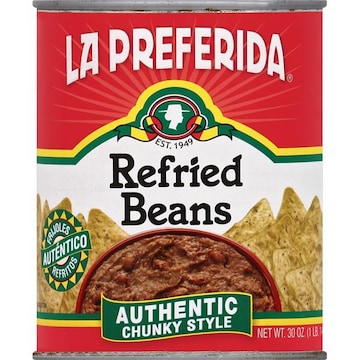 La Preferida Refried Beans, Authentic Chunky Style