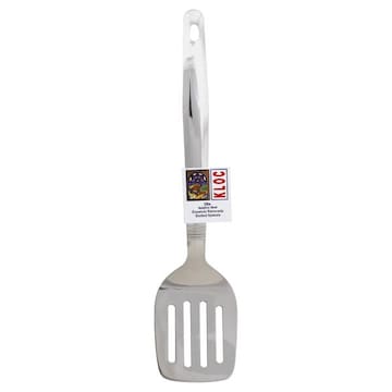 Kloc Spatula, Slotted, Elite Stainless Steel