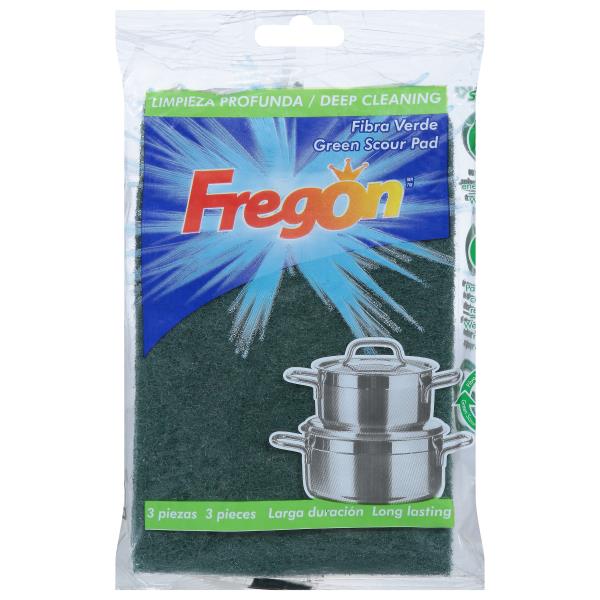 Fregon Green Scour Pad, Deep Cleaning Publix Super Markets