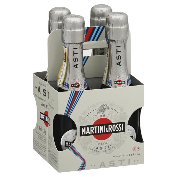 Martini & Rossi Sparkling Wine, Asti, 4 Pack Publix Super Markets