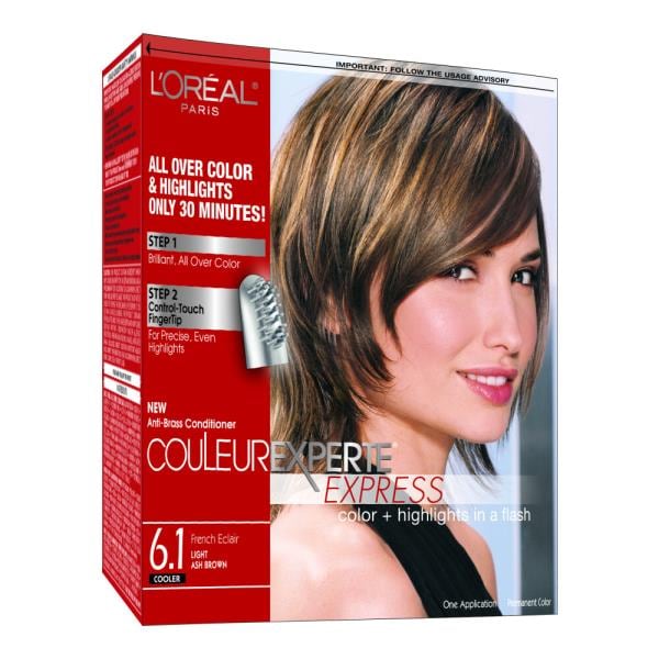 Loreal Paris Couleur Experte Hair Color Hair Highlights Light Ash Brown French Eclair 