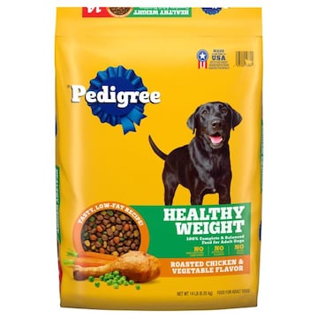 Pedigree Food for Dogs, Healthy Weight, Roasted Chicken & Vegetable Flavor, Adult