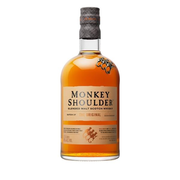 Monkey Shoulder Scotch Whisky, Blended Malt, The Original, Batch