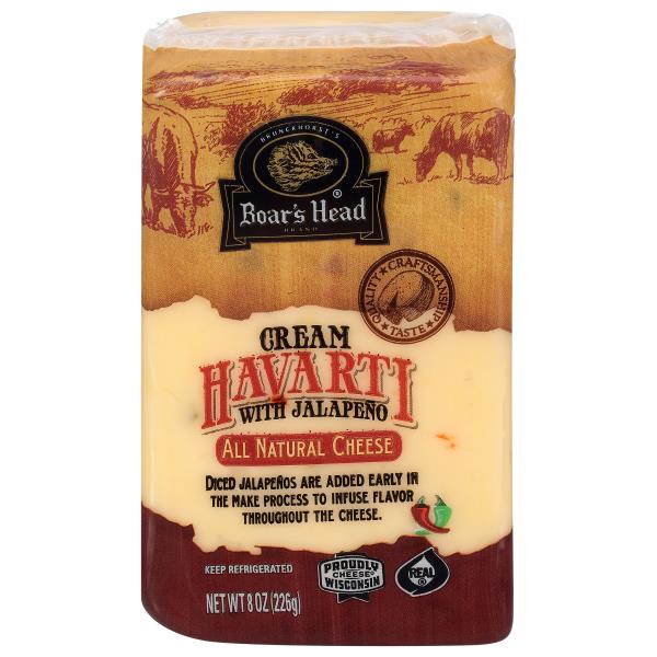 Boar's Head Cream Havarti Cheese with Jalapeno Publix Super Markets