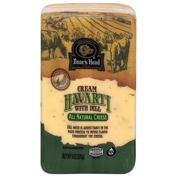 Boar's Head Cream Havarti Cheese with Dill Publix Super Markets