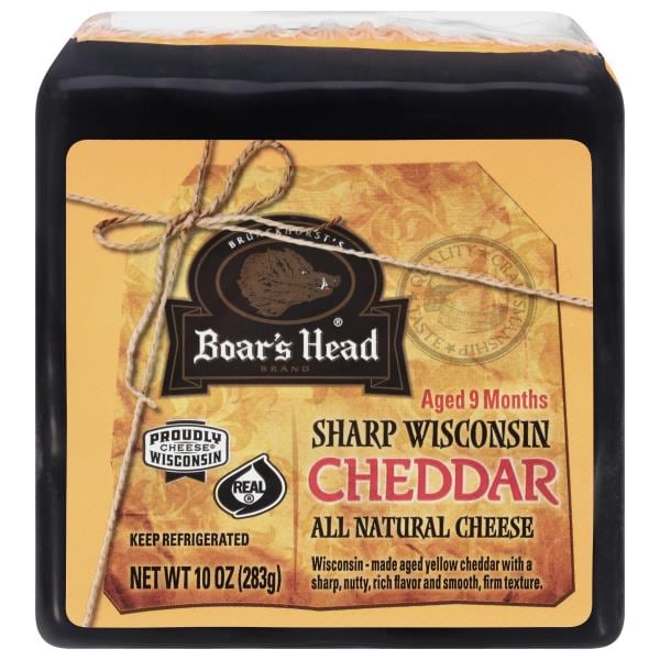 Boar's Head Sharp Wisconsin Cheddar Cheese Publix Super Markets