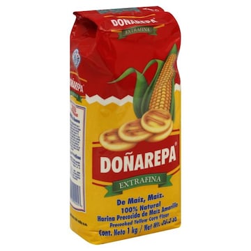 Donarepa Corn Flour, Yellow, Precooked