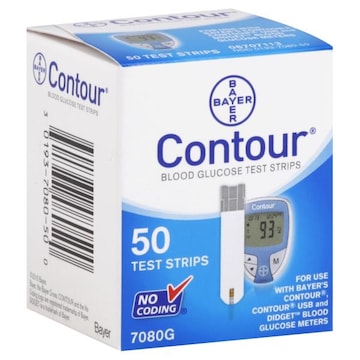 Contour Test Strips, Blood Glucose