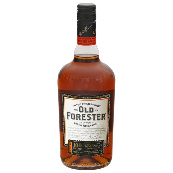 Old Forester 100 Proof Bourbon, Kentucky Straight Bourbon Whiskey ...