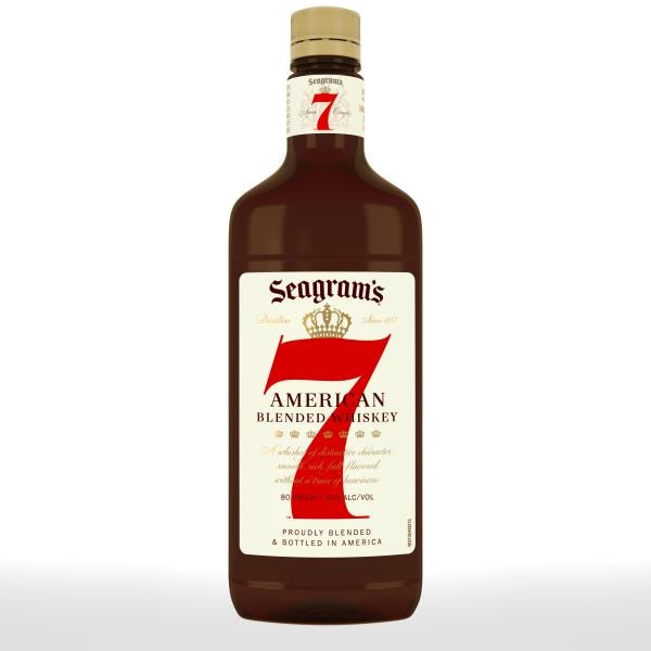 Seagrams Seagram's 7 Crown American Blended Whiskey Publix Super Markets