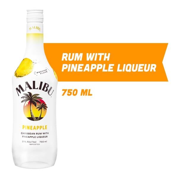 Malibu Pineapple Flavored Rum Publix Super Markets