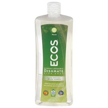 Ecos Dishmate Dish Soap, Pear